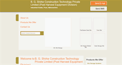 Desktop Screenshot of bgshirke.com